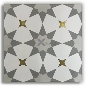 BongTiles - Brass Insert Cement Tiles