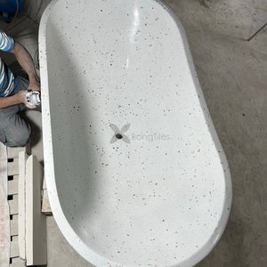 BongTiles - Handmade terrazzo BathTub BT1600.S1.1000.G23.TAX