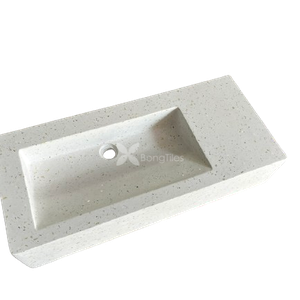 BongTiles - No Joint Customized handmade single Sink with table top SA01.900.M35.XC