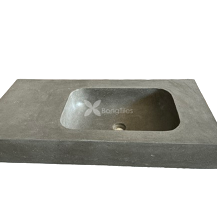 BongTiles - No Joint Customized handmade single Sink with table top SA01.2020